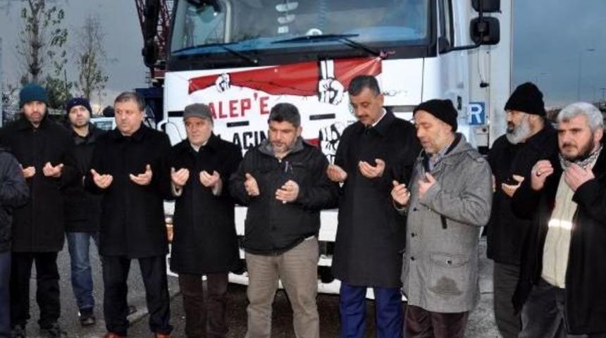 Zonguldak'tan Halep'e 500 &Ccedil;uval Un