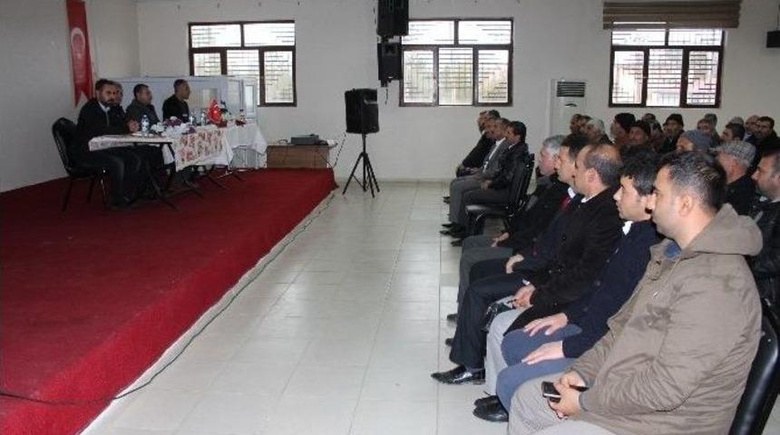 Samsat&rsquo;ta Veliler Madde Bağımlığı Konusunda Bilgilendirildi