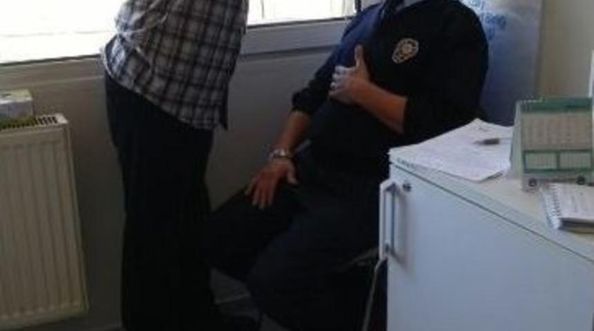 Sağlık&ccedil;ılardan Polise Destek Ziyareti