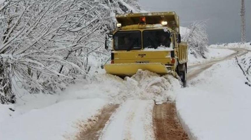 Bartın&rsquo;da Kapanan 41 K&ouml;y Yolundan 39&rsquo;u A&ccedil;ıldı