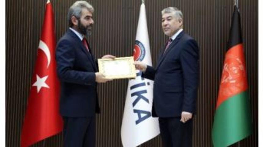 Afganistan Milli Eğitim Bakanından Tika’ya Teşekkür