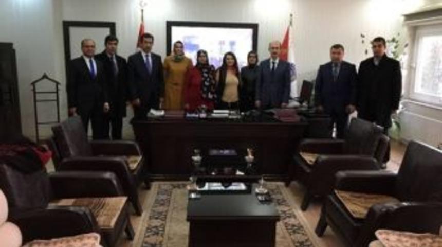 Boybeyi&rsquo;den İl Emniyet M&uuml;d&uuml;r&uuml; Şenses&rsquo;e Ziyaret