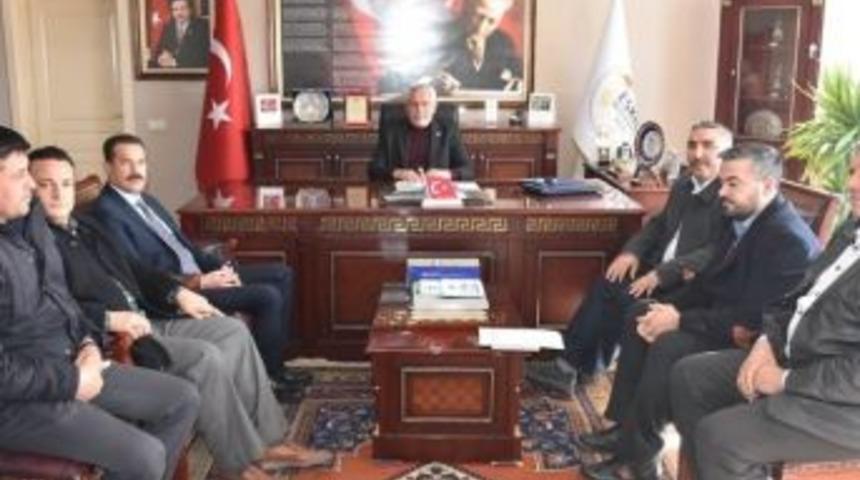 Tarım M&uuml;d&uuml;r&uuml; Bestami Zabun&rsquo;dan Başkan Al&ccedil;ay&rsquo;a Ziyaret