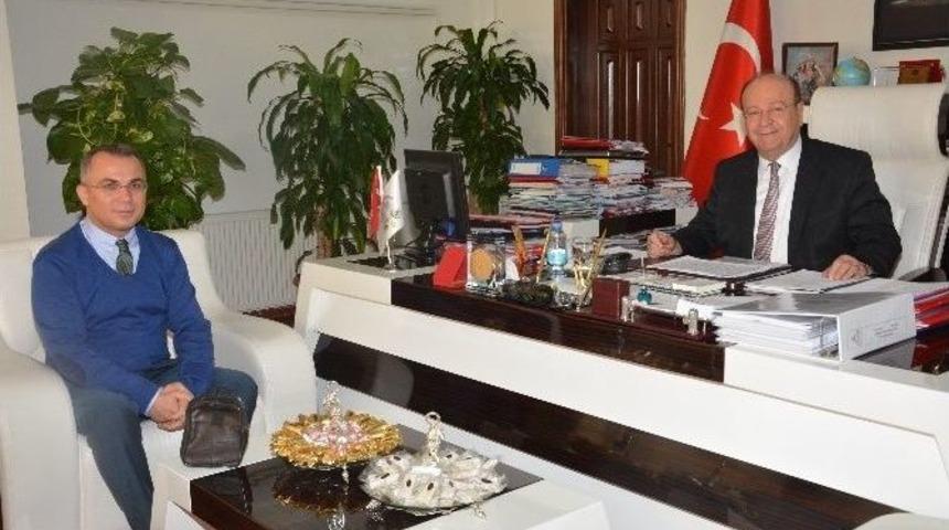 Aydın Vali Yardımcısı Tiryaki&rsquo;den &Ouml;zakcan&rsquo;a Veda Ziyareti