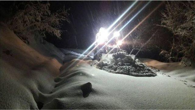Ordu&rsquo;da Kardan Kapanan Yollar A&ccedil;ılıyor 1