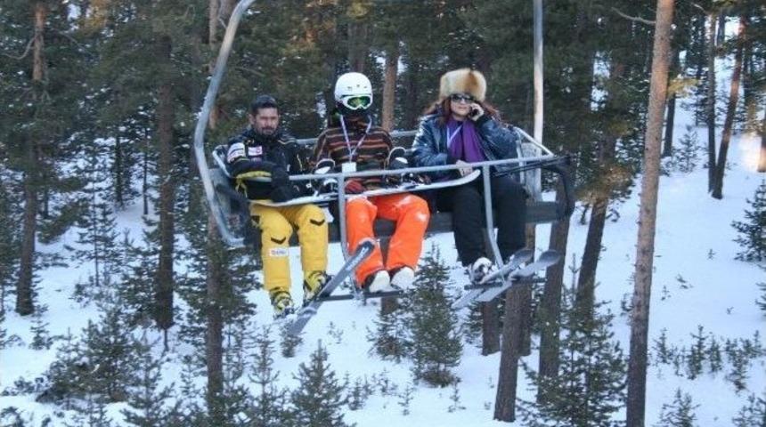 Sarıkamış Kayak Tesisleri Hafta Sonu Misafirlerini Bekliyor