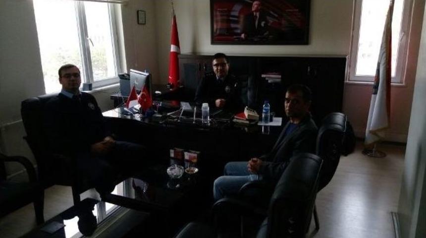 Erzurum Kamu Hastaneleri Birliği Genel Sekreterliği&rsquo;nden Polise Destek