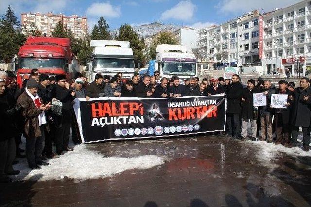 Halep İçin Yozgat’tan 3 Tır Dolusu Un Yola Çıktı