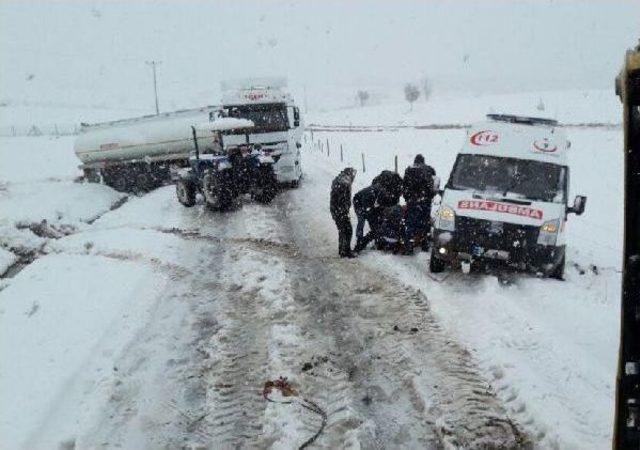 Bingöl, Tunceli Ve Siirt'te Kar Esareti Sürüyor (2)