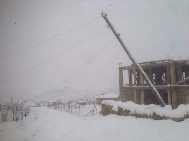 Derecik&rsquo;te Elektrik Kesintisi 1