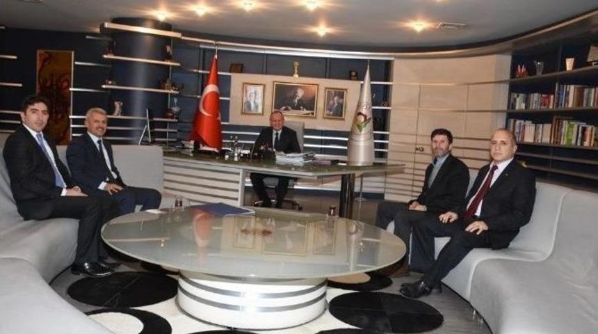 Kamu Hastaneleri Birliğinden Başkan Keleş&rsquo;e Ziyaret