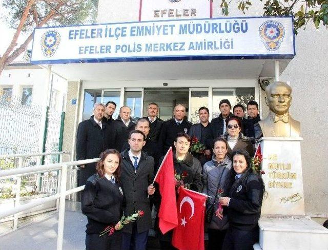 Halep’te Yaşanan Katliama Dikkat Çeken Aydın Memur-sen Polislerin Acısını Paylaştı