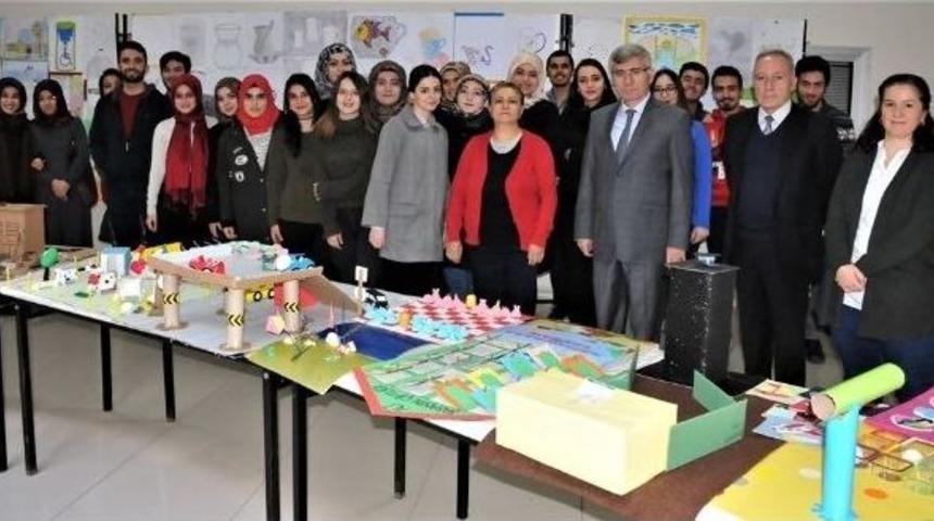 &Ouml;ğrencilerden D&ouml;nem Sonu Sergisi