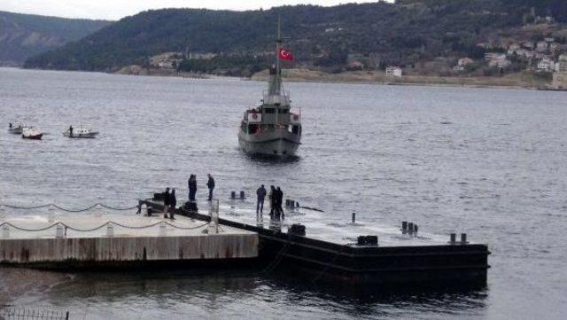 Tcg Nusret Gemisi 5 Aylık Bakımın Ardından Çanakkale'ye Döndü