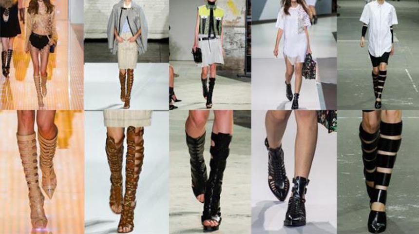 Gladyatör sandalet nasıl kombinlenir?