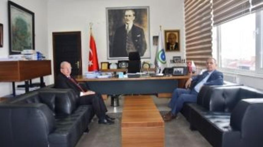 Vali Yardımcısı B&uuml;y&uuml;k&ccedil;elik, Başkan Albayrak&rsquo;la Vedalaştı