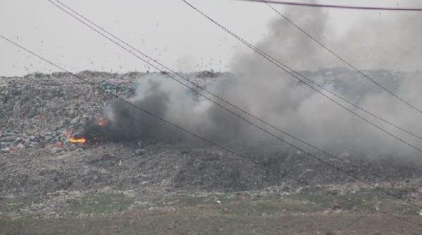 Bandırma &Ccedil;&ouml;pl&uuml;ğ&uuml;nde Yine Yangın &Ccedil;ıktı