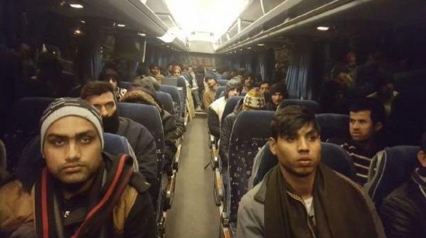 Edirne&rsquo;De 83 Ka&ccedil;ak Yakalandı, 5 Organizat&ouml;r Tutuklandı