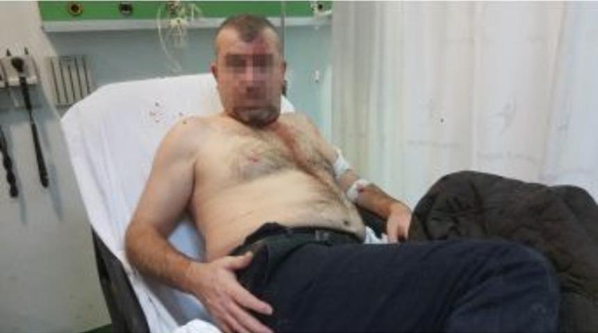 Dolmuş Şof&ouml;r&uuml;n&uuml;n Bı&ccedil;akladığı Yaya Hastanelik Oldu