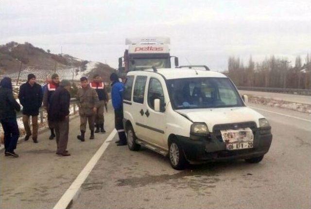 Sungurlu’da Trafik Kazası: 1 Yaralı