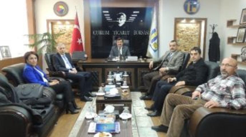 Ziraat Ve Denizbank&rsquo;tan Ticaret Borsası&rsquo;na Ziyaret