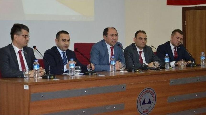 Er&uuml;&rsquo;de &lsquo;muhasebe Mesleğinin Geleceği Ve Kariyer İmkanları&rsquo; Konulu Konferans