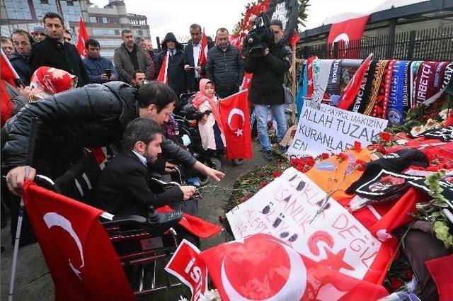 Bağcılarlı Engelliler Şehitler Tepesi’ni Ziyaret Etti