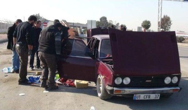 Mersin de Şüpheli Otomobil Fünyeyle Patlatıldı 2