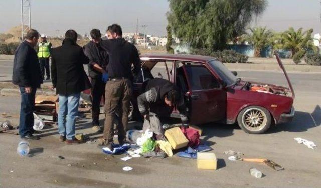 Mersin de Şüpheli Otomobil Fünyeyle Patlatıldı 3