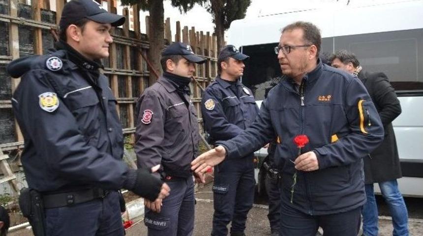 Balıkesirspor&rsquo;dan Polisine Taziye Ziyareti