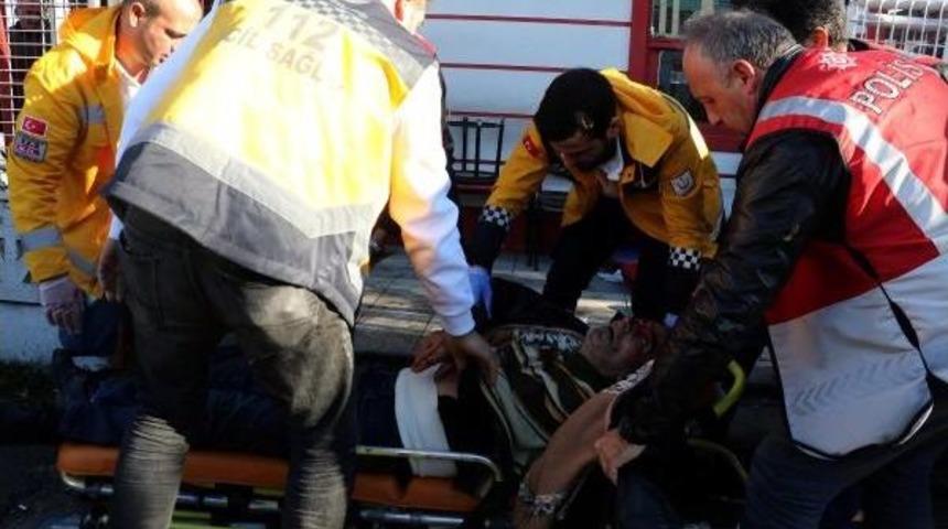 Silahla Yaralama Anı G&uuml;venlik Kamerasında