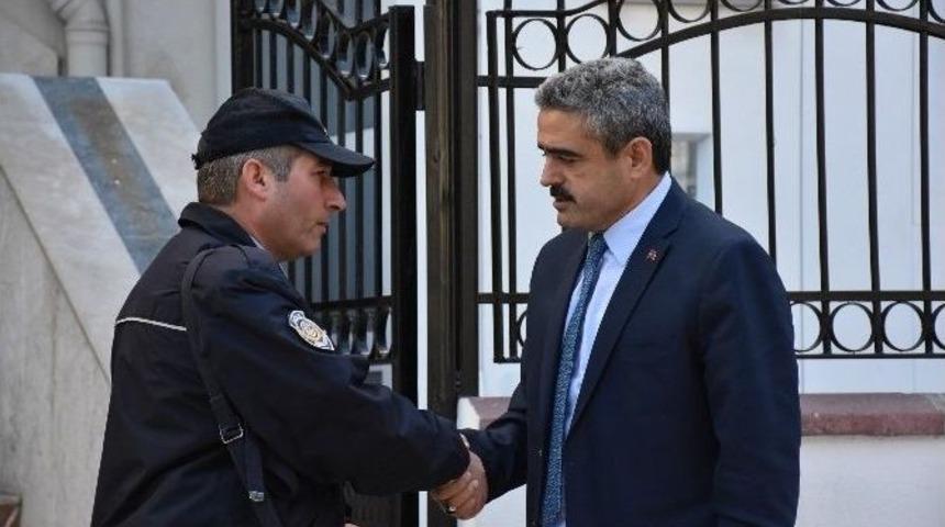 Başkan Alıcık&rsquo;tan Polise Moral Ziyareti