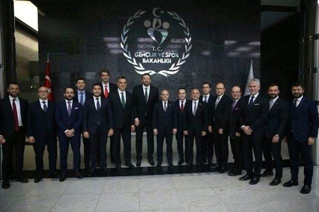 Tbf Heyeti, Bakan Kılıç’ı Ziyaret Etti 2