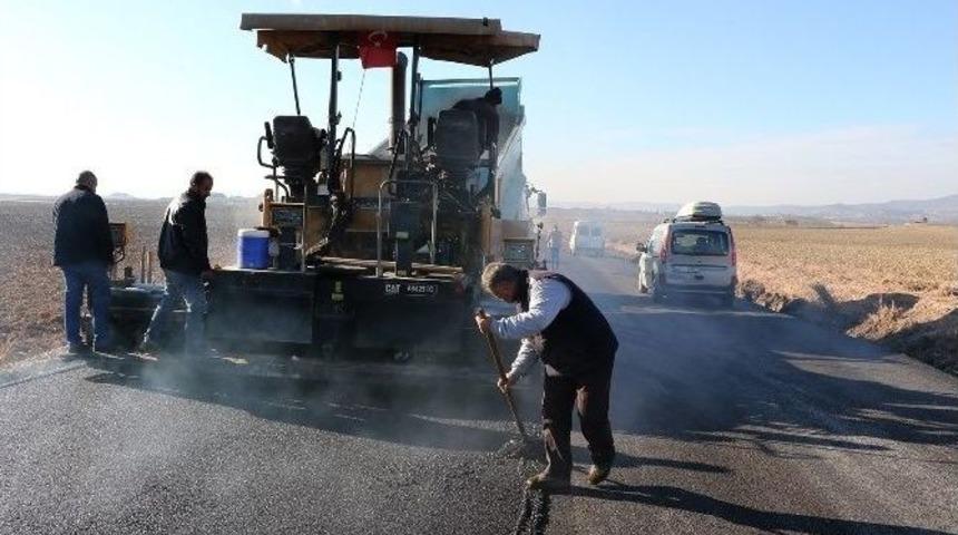 Tekeliler Yollarında Hummalı &Ccedil;alışma