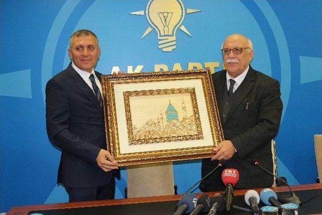 Bakan Avcı, Ak Parti Konya İl Başkanlığını Ziyaret Etti 1