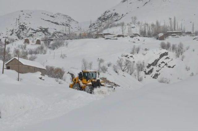 Hakkari'de Karla Mücadele Çalışması Devam Ediyor