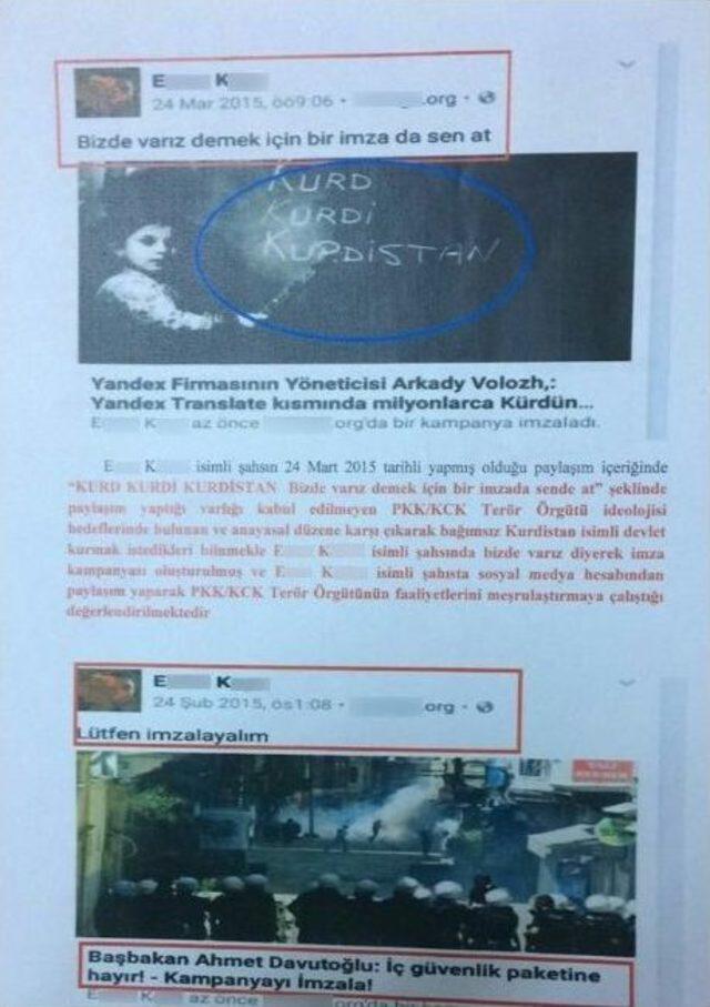 Sosyal Medyada Terör Propagandasına Tutuklama