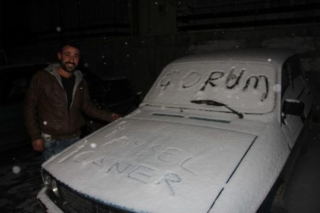 (&ouml;zel Haber) Kar &Uuml;st&uuml;nde Drift Şov