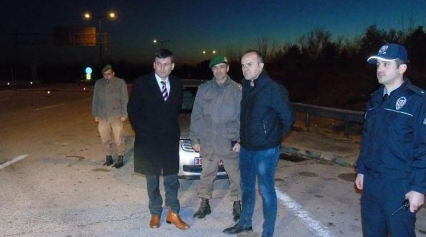 Kaymakam Keskin Yol Uygulamasını Yerinde İnceledi