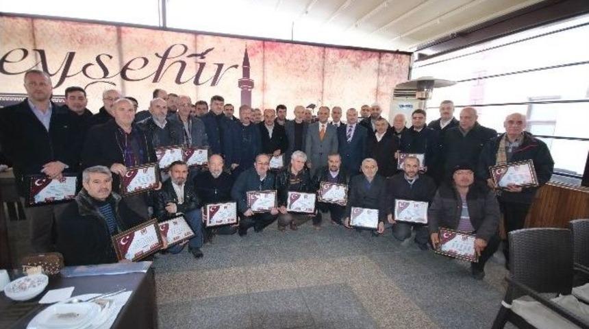 Beyşehir Belediyesi&rsquo;nden Din G&ouml;revlilerine 15 Temmuz Teşekk&uuml;r&uuml;