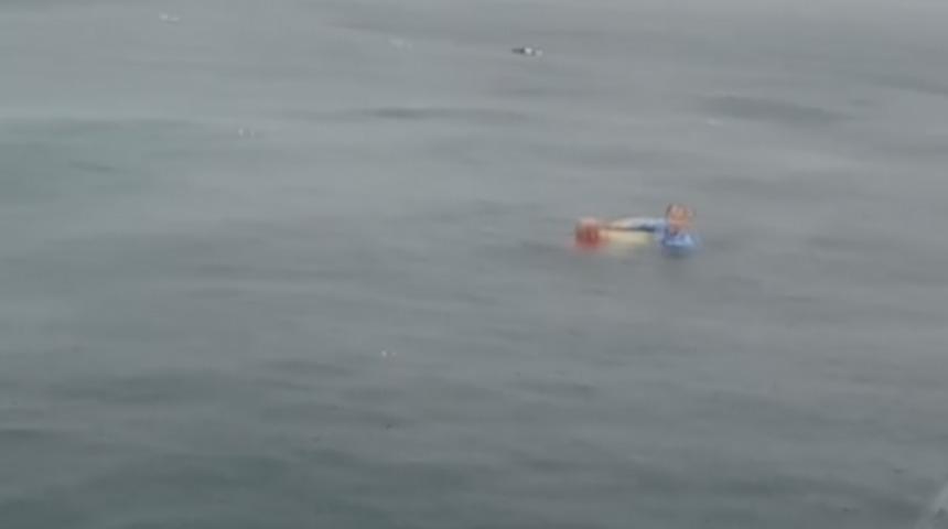 Bostancı a&ccedil;ıklarında helikopter d&uuml;şt&uuml;-4