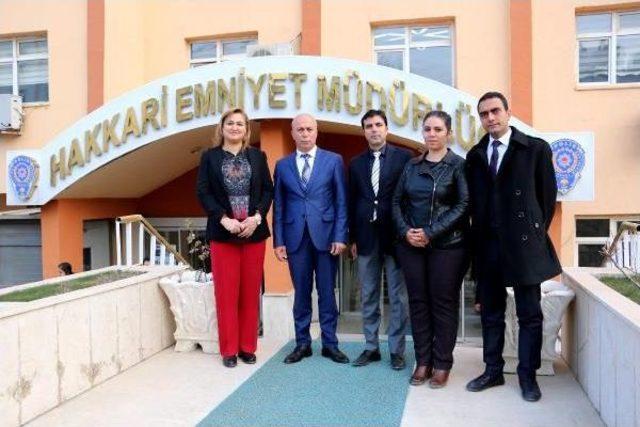 Hakkari Emniyet Müdürlüğüne Taziye Ziyareti