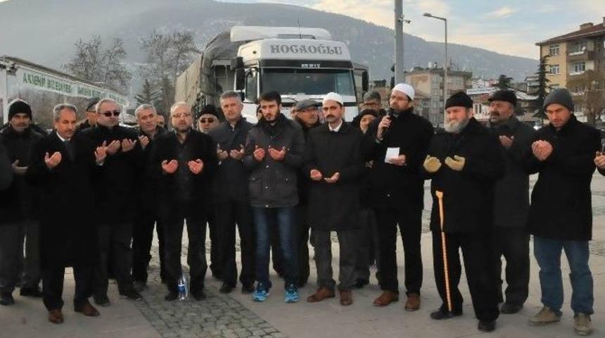Akşehir İhh&rsquo;dan Halep&rsquo;e Yardım