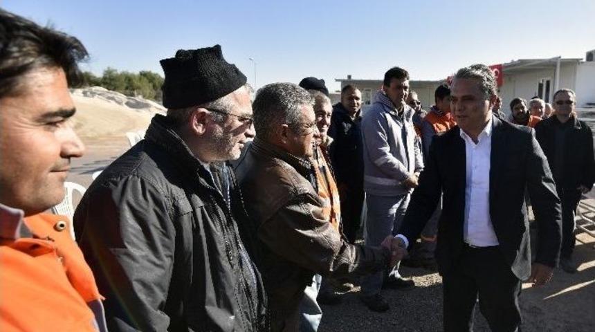 - Başkan Uysal, Asfalt Üretim Tesisini İnceledi