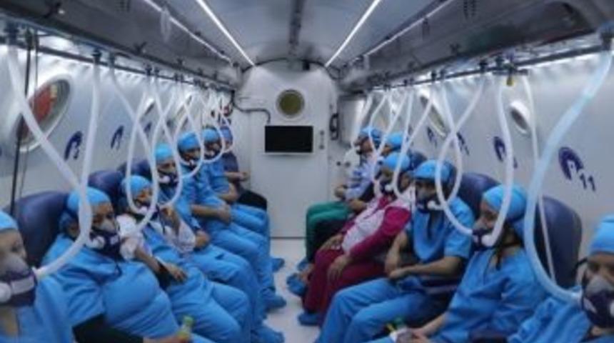 Karbonmonoksit Zehirlenmesine Maruz Kalan Üç Kişi Hiperbarik Oksijen Tedavisi Aldı