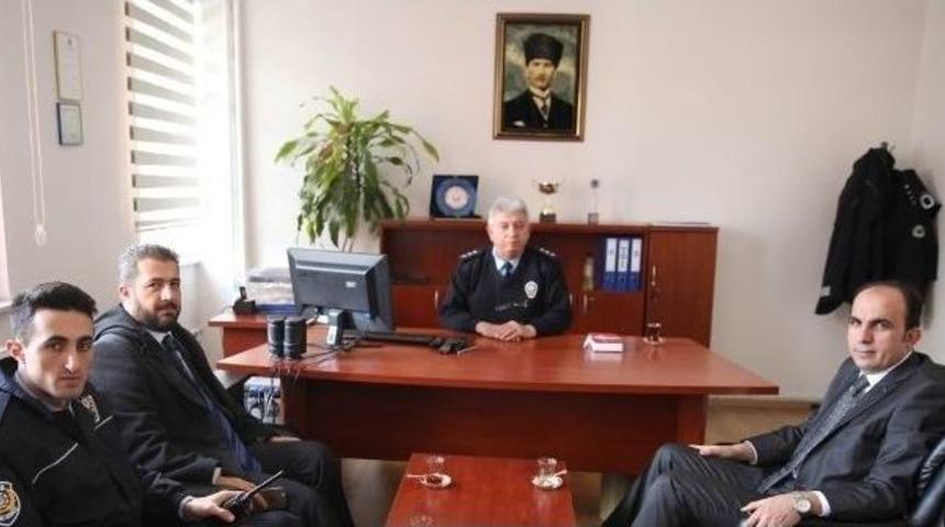 Başkan Altay&rsquo;dan Polis Merkezlerine Ziyaret
