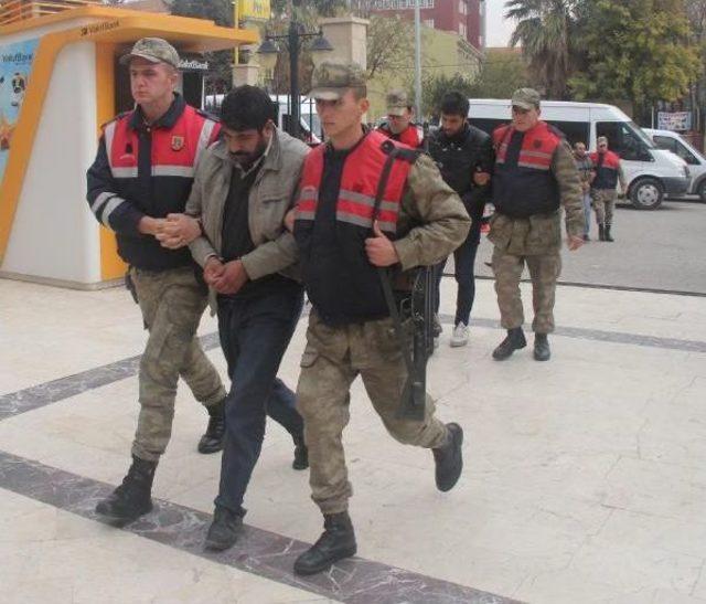 Şanlıurfa'da Pkk/kck Şüphelileri Adliyede