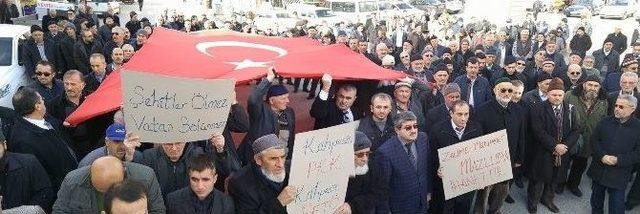 Kargı&rsquo;da Ter&ouml;r Olayları Protesto Edildi 2
