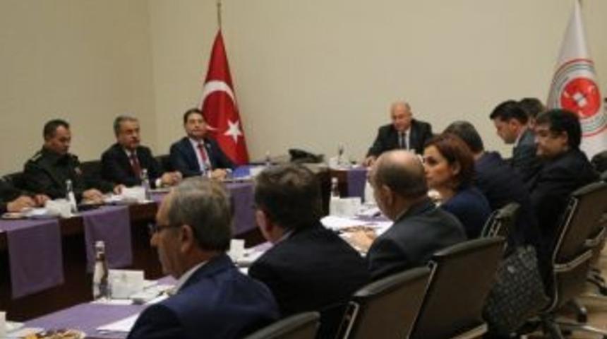 Mersin&rsquo;de Ceza İnfaz Kurumları G&uuml;venliği Koordinasyon Toplantısı Yapıldı