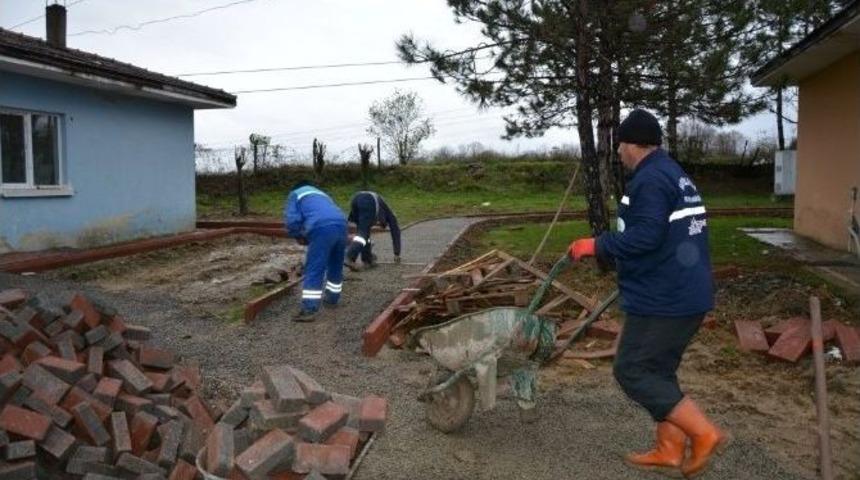 Kirazoğlu Parkında &Ccedil;alışmalara Başlandı